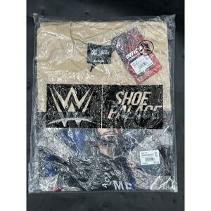 "Roman Reigns X Shoe Palace Tee" Men's XL Beige WWE